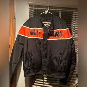 Men’s Harley Davidson XL Nylon Jacket Like New!!!